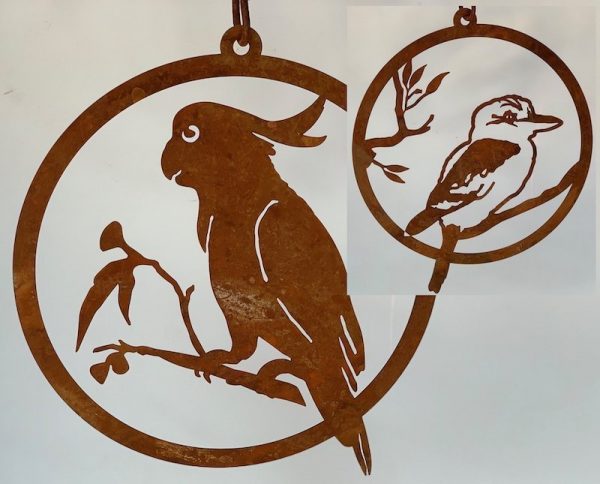Single Ring Birds Kookaburra/Cockatoo