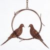 5175 Doves in Wreath ring