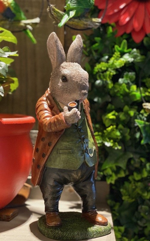 Willow Character Figurines Sproutwell, Peter Rabbit Garden Statue Australia
