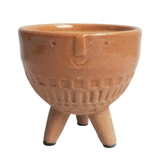 Round Face Planter with Legs