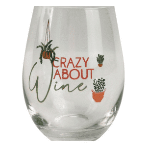 Crazy About Wine – Wine Glass