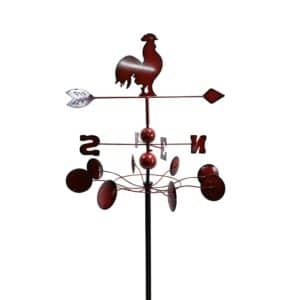 Guilde Jardin Jardin Piquet Décoration de Jardin Oiseau comme Pluviomètre 120 cm 